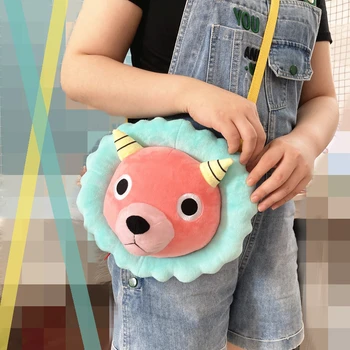 Anime Casus X Aile postacı çantası Anya Chimera Peluş Muppet Çanta Peluş Oyuncak Omuz Depolama Telefon askılı çanta Hayranları Hediye