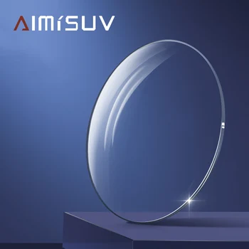 AIMISUV anti-mavi ışık engelleme temizle optik tek vizyon lens 1.56 1.61 1.67 derece gözlük lens miyopi hipermetrop presbiyop