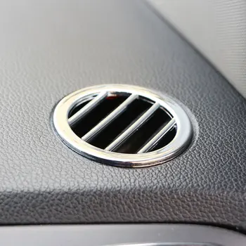 2 Adet / takım ABS Krom Araba Klima Havalandırma Çıkışı koruma kapağı Trim Çıkartmalar Kia Sportage R 3 SL 2012 - 2015 LHD