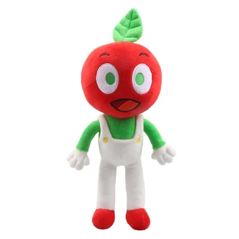 35cm Karikatür Oyun Oyuncak andy'nin Elma Çiftlik peluş oyuncak Kawaii Kırmızı Elma Bebek Yumuşak Peluş Doldurulmuş Oyuncaklar Çocuklar Kızlar için Doğum Günü Hediyeleri