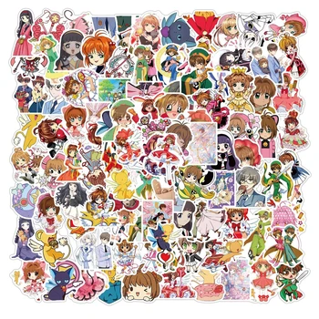 10/30/50 ADET Anime Cardcaptor Sakura Yaratıcı Graffiti Sticker Buzdolabı Bavul Kaykay Dizüstü Bilgisayar Toptan
