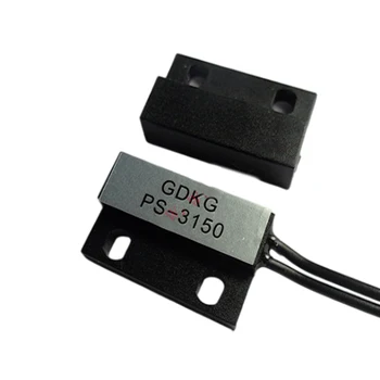 PS - 3150 Normalde Yakınlık Manyetik Sensör küçük indükleme anahtarı Kapı Pencere Kontakları İçin 30cm Tel Kablo Endüktans Mesafesi 1-40mm