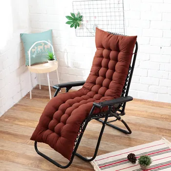 Yastık sallanan sandalye Minderi Düz Renk Recliner Sandalye Minderi Bahçe Sandalye Kare Yastık Uzun Yastık Çok Boyut Seçenekleri