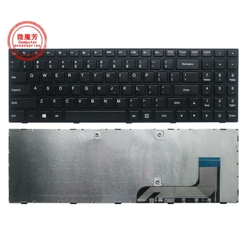 ABD Siyah Yeni Lenovo Ideapad 100-15 İçin 100-15IBY 100-15IBD 300-15 B50-10 B50 - 50 Laptop Klavye İngilizce