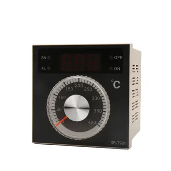 SR - T901 Akıllı sıcaklık kontrol cihazı Gıda Fırın Ekipmanları için 0-400 Derece Santigrat Termostat SSR Çıkışı