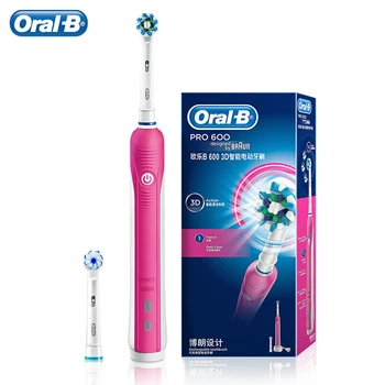 Oral-B Pro 600 CrossAction 3D Elektrikli Şarj Edilebilir Diş Fırçası