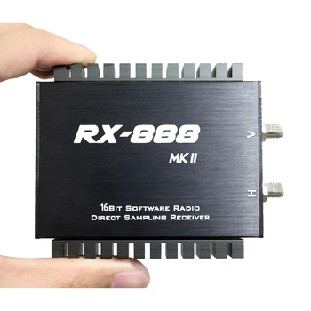 Yeni!! RX-888 MKII 64M LPF SDR Radyo Alıcısı SDR Amatör Radyo Alıcısı LTC2208 16Bit ADC Doğrudan Örnekleme R828D RX888 Artı VGA