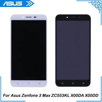 LCD Ekran Dokunmatik Sayısallaştırıcı Paneli Sensörü Meclisi Değiştirme Asus Zenfone 3 Max İçin ZC553KL X00DA X00DD Ekran Onarım