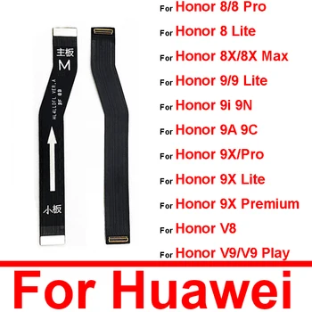 Anakart Flex Kablo Huawei Onur 8 İçin 9 9X Lite 8 9X Pro 8X Max 9C 9A 9i 9N V8 V9 Oyun Anakart Ana Kurulu Flex Kablo Parçaları