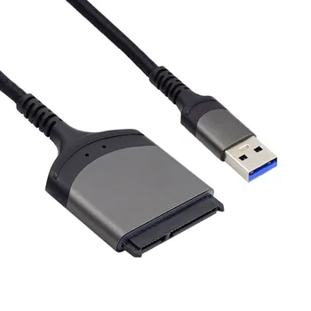 SATA 22 Pin Adaptörü için 5 Gbps USB 3.0 Tip-A Kablo için 2.5 