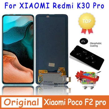 Orijinal Xiaomi Redmi İçin K30 Pro Ekran dokunmatik ekran Digitizer Parçaları Xiaomi Pocophone Poco F2 Pro M2004J11G lcd ekran
