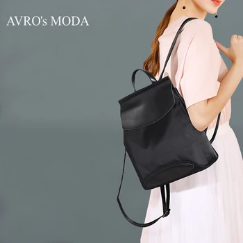 AVRO ' ın MODA Yüksek Kalite Moda Sırt Çantaları Kadınlar Için Rahat Oxford Omuz Deri Çanta Gençler Kız Okul Seyahat sırt çantası