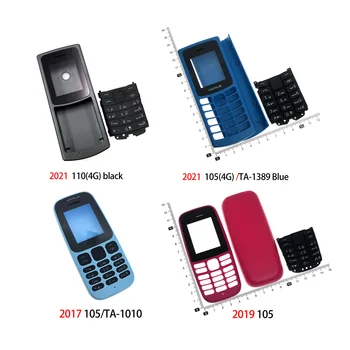 Yeni Yüksek Kaliteli Konut Nokia 2017 2019 yıl 105 2021 105 TA-1389 110 4G Cep Telefonu Kılıfı Tuş Takımı