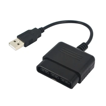 Profesyonel USB Adaptörü, dönüştürücü kablosu Oyun Denetleyicisi ile Uyumlu PS2 To PS3, PC, video oyunu Sistemi
