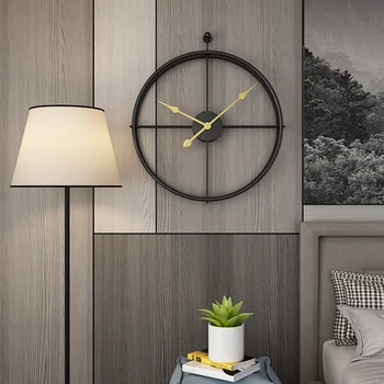 80cm Büyük duvar saati Modern Tasarım Saatler Ev Dekor Ofis İçin Avrupa Tarzı Asılı Duvar Saati Saatler