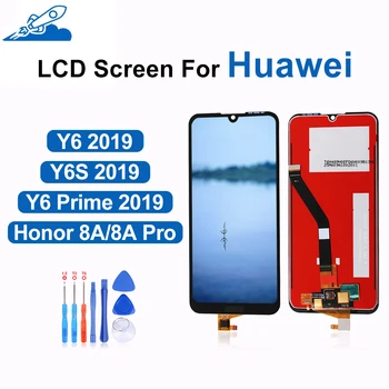Huawei Y6 2019/Y6S 2019/Y6 Başbakan 2019 / Onur 8A / 8A Pro Ekran Dokunmatik Ekran Yedek Parçalar Hediyeler İle %100 % İyi Test Edilmiş