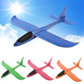 2022 DIY El Atmak Planör Uçaklar Oyuncaklar Çocuklar İçin Köpük Uçak Modeli Parti Çanta Dolgu Uçan Planör uçak oyuncakları Oyunu