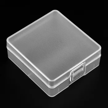 Taşınabilir Sert Plastik Kasa Tutucu saklama kutusu Kanca ile Dayanıklı Şeffaf saklama kutusu için Fit 2 Adet 9V 6F22 Piller