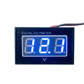 Su geçirmez Voltmetre Dijital dijital ekran Ters Bağlantı Koruması V40D elektrikli araba akülü araba DC15-120V