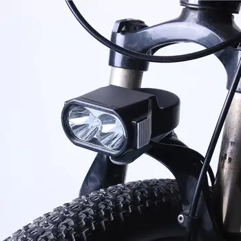 36 v 48 v 60 v boynuz ışık elektrikli Scooter E-bisiklet far Led harici bisiklet elemanları bisiklet ışık