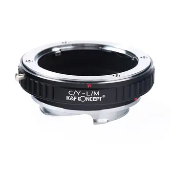 K & F Konsept Yüksek Hassasiyetli lens adaptörü Halka C / Y CY Contax Yashica Lens Leica M LM Montaj Adaptörü Halka M9 M9P M8 M7 M6