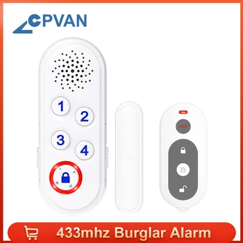 CPVAN Home Security Alarm Infrared Sensor Anti-theft Motion Detector 433mhz Burglar Alarm System Home сигнализация для дома