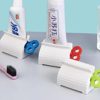 1 Adet Ev Plastik Diş Macunu Tüpü Sıkacağı Kolay Dağıtıcı Haddeleme Tutucu Diş Temizleme Aksesuarları Banyo Kaynağı