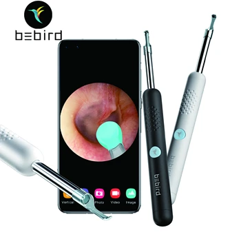 Popüler Hediye Bebird R1 Kulak Kamera Kablosuz Endoskop Kulak Wax Remover ISO Android Akıllı telefon ıçin Mobil APP Ile
