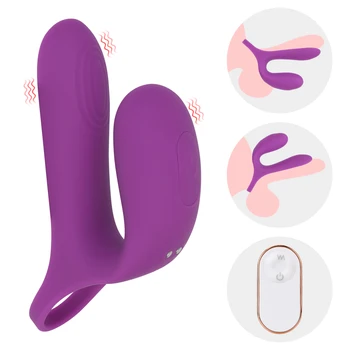 Vibratörler Kayış Penis Büyütme Erkekler İçin Horoz Halka Genişletici Gecikme Sedye Kadın Klitoris Anal Stimülatörü Seks Oyuncakları Çiftler