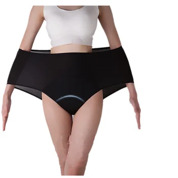 M-8XL Büyük Boy kadın Dönemi Külot Net Delik Nefes sızdırmaz Külot Fizyolojik Pantolon İç Çamaşırı