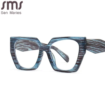 Şeffaf bilgisayar gözlük kadın erkek Anti mavi kare gözlük mavi ışık engelleme gözlük optik gözlük gözlük büyük çerçeve