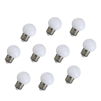 10 adet / grup E27 LED Ampul 3W AC220V-240V Mini Ampuller Soğuk / Sıcak Beyaz Tasarruflu Lamba Ev Dış Aydınlatma Vintage Dekor Dize