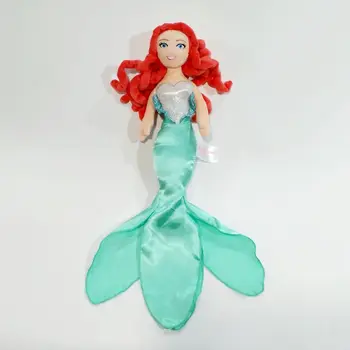 1 adet 50 cm Disney Küçük Denizkızı Prenses Ariel Bebek Peluş bebek hediye