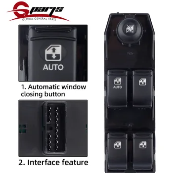G-parts Araba Ön Kapı Sürücü Yan Elektrikli Güç Pencere Kontrol Anahtarı Düğmesi Chevrolet Optra Lacetti 2004-2007 96552814
