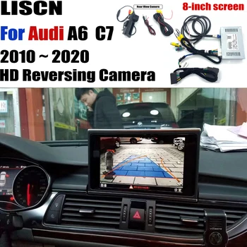 Arka kamera İçin Audi A6 c7 RMC mmı 2010 ~ 2020 geri görüş kamerası arabirim adaptörü Orijinal Yükseltme ekran Dekoder Ters kamera