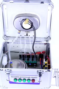 Çok yönlü baskı kafası temizleyici makinesi Allwin İnsan Mimaki Zhongye Zeka renkli temiz bash yıkama