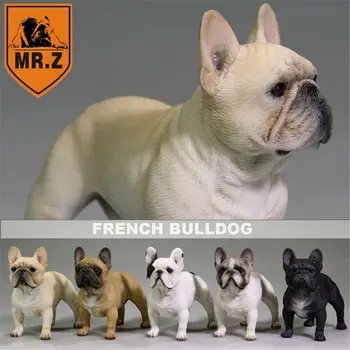 Mr. Z Standı Fransız Bulldog Boğa Köpek Pet Şekil Hayvan Modeli Yavru Köpek Masaüstü Dekor Süsler Oyuncak Çocuk Yetişkin Çocuk GK Noel Hediyesi