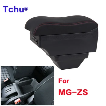 Için MG - ZS kol dayama kutusu MG ZS araba kol dayama kutusu Dahili modifikasyonu USB şarj Küllük Araba Aksesuarları