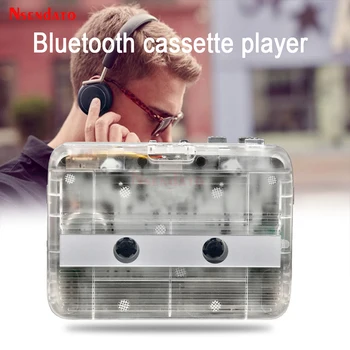 Protable Bluetooth Plastik Kaset müzik çalar Bant adaptörü Kişisel stero FM Radyo Kaset Çalar Dönüştürücüler İle Oto-rever
