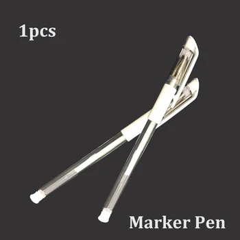 Ücretsiz Gemi 1 adet Beyaz Kaş işaretleyici kalem Dövme Aksesuar Microblading Kalem Cerrahi Cilt işaretleyici kalem Kalıcı Makyaj dövme kalemi