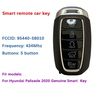 CN020167 Orijinal 5 Düğme Hyundai Palisade 2020 Orijinal Akıllı Uzaktan Anahtar 433MHz FCC ID 95440-S8010