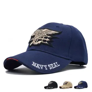 Yüksek Kaliteli Erkek ABD DONANMASI beyzbol şapkası Donanma Mühürler Kap Taktik asker şapkası Kamyon Şoförü Gorras Snapback Şapka