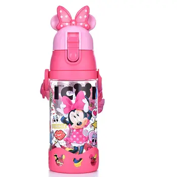 Disney BPA Ücretsiz Güvenli Sızdırmaz Doğrudan Içme Karikatür Çocuklar Kamp Içme Bebek Uzay Şişesi