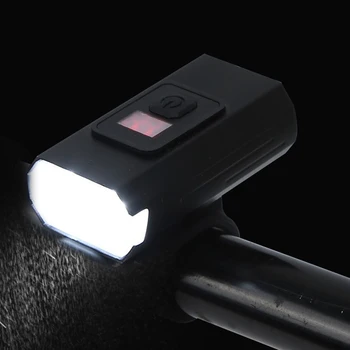 USB şarj edilebilir bisiklet ışık dağ bisikleti ışığı gidon ışıkları şarj edilebilir kolay montaj ışın ön ışık far