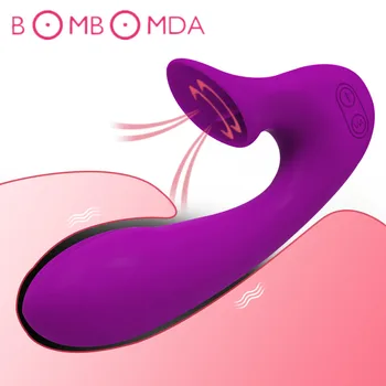 Kadın G Noktası Klitoris Stimülatörü 12 Hız Oral Emme Yapay Penis Vibratör Klitoris Emmek Vibratör Kadınlar İçin Seks Oyuncak Masturbator