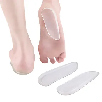 Silikon Jel topuk yastığı koruyucu Ayak Ayak Bakımı Ayakkabı Eklemek Yumuşak Astarı Erkek Kadın Ortopedik Astarı Topuk Pedleri Ayak Düzeltici