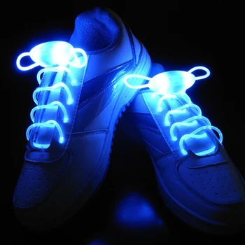 DIY LED el feneri Işıklı Light Up Glow Askı Ayakkabı Bağı Ayakkabı Bağcıkları Parti Disko duvar süsü Ayakkabı Halat Dekoratif