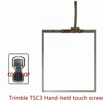 Yüksek kaliteli Veri Toplayıcı dokunmatik ekran Trimble TSC3 / AMT 10476 dokunmatik ekran digitizer Sensörleri ön lens camı Değiştirme