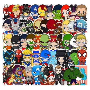 10/30/54 ADET Mix Sevimli Marvel Avengers Süper Kahraman Graffiti Çıkartmalar Karikatür Çıkartmaları Çocuk Oyuncak Karalama Defteri Telefon Dizüstü Araba Sticker