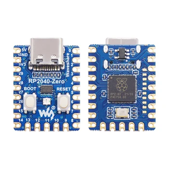 RP2040-Zero RP2040 Sıfır Ahududu Pi Mikrodenetleyici için PICO Geliştirme devre kartı modülü Çift Çekirdekli Cortex M0 + İşlemci 2MB Flaş